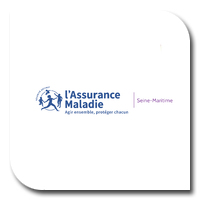 Logo Cpam de seine maritime